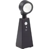 LINDBY LED spot Raide, sensor, zwart, aluminium Raide, zwart, Aluminium, Modern, Solar buitenverlichting