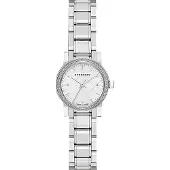 Burberry BU9220 Dames Diamanten Horloge - 26mm Roestvrij Staal Elegantie