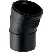 Geberit Silent-PP Bocht, DN 125, dø 125 mm, 390.620.14.1
