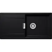 Schock inbouwspoel Mono D-100L A Puro, inclusief houten snijplank