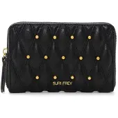 Suri Frey Portemonnee Corey Zip Around Wallet Black Zwart
