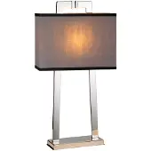 Elstead Lighting LED Tafellamp Magro | 1X E27 Max 60W | Polished Nickel