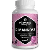 Vitamaze GmbH D-Mannose, vegan, hoge dosering, 60 capsules