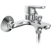 Schutte Vico Badkraan - Mengkraan - 150 mm Hartafstand - Chroom