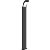 LUCANDE Buitenverlichting , Juvia, Zwart, Balkon, Aluminium, Modern