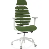 Hjh OFFICE Bureaustoel / draaistoel ERGO LINE W stof mystic forrest