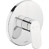 Duravit Wave - Inbouw douchekraan, chroom WA4210010010