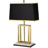 Elstead Lighting LED Tafellamp Atlas | 1X E27 Max 60W | Brushed Brass