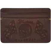 Fossil Kaarthouder Bronson Card Case Espresso Donkerbruin
