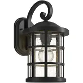 LINDBY Buitenverlichting , Ankea, dimbare, Zwart, Balkon, Kunststof, Antiek