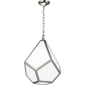 FEISS LED Hanglamp Diamond | 1X E27 Max 60W | Dimbaar | Polished Nickel
