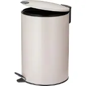 kela Pedaal Afvalemmer, 12 L, Beige - | Mats