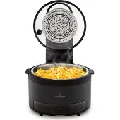 Klarstein Vendure heteluchtfriteuse met stoomfunctie 1250 watt 5 liter 6 programma's