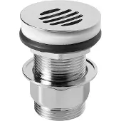 Villeroy & Boch Lifetime - Niet-afsluitbare afvoerplug, chroom 87985061