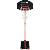 Hudora Start basketbalstandaard 205 met bal en pomp