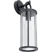 LUCANDE Buitenverlichting , Emmeline, dimbare, Zwart, Terras, Aluminium, Modern
