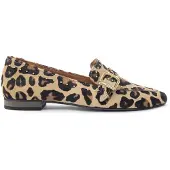 Babouche - Luna panterprint loafers Leer Dames | Maat 42