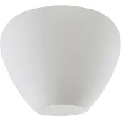 LINDBY Plafondlamp Bibiane, dimbaar, wit / opaal, Woon-/ Eetkamer, Glas, Modern, plafondlamp