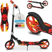ArtSport Inklapbare Step - Fire - XXL Wielen