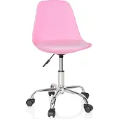 Hjh OFFICE FANCY II - Kinder bureaustoel Roze