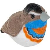 Wild republic Knuffel Blauwborst Met Geluid 15 Cm Pluche Bruin
