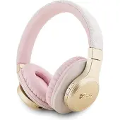 GUESS 4G Script Logo Bluetooth Stereo Over-Ear Koptelefoon - Roze