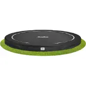 Salta Premium grondtrampoline, rond, 305 cm, kleur zwart