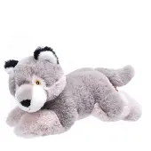Sonstige Verlage Mini Knuffelwolf Ekokins 20 Cm Pluche Grijs