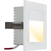 EVN P2170 LED wand inbouwlamp, 3.000 K, wit, wit / opaal, Aluminium, Modern, Winkel inbouwlampen