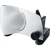Steba AS200 Snijmachine - Solinger RVS 2-in 1 mes geschikt voor ham en kaas met Ø 170 mm - 110 Watt - Inox/Zwart
