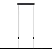 LUCANDE Hanglampe , Stakato, dimbare, Zwart, Woonkamer, Aluminium, Modern