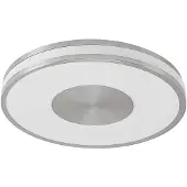LINDBY Plafondlamp , Fjella, dimbare, Metallic, Woonkamer, Metaal, Modern