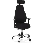 Hjh OFFICE RESISTIO - High end bureaustoel Zwart