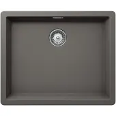 Schock Inbouwspoel, vlakke rand, Greenwich Silverstone, model N-100L, uitvoering met vlakke rand