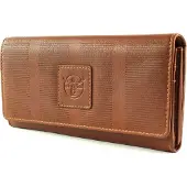 Chiemsee portemonnee Haiti Wallet with Flap Cognac bruine