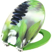 Cornat Wc-Bril Acrylaat Black Stone Sc Gr - KSDSC321