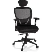 Hjh OFFICE VENUS BASE - High end bureaustoel Zwart