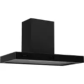 Klarstein SmartEdge Afzuigkap - 90 cm wandkap, Wifi- & touch-bediening, 530 m³/u luchtstroom, A+ energie-efficiëntie, LED-verlichting, Fluisterstil 34 dB, Zwart