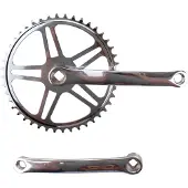 Vinty Kurbelgarnituur , 44 tanden, 170 mm, zilverkleurig