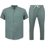 Enos Linnen zomerset linnen twinset