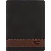 Camel active Portemonnee 'Taipeh' donkerbruin / zwart