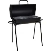 Progarden Houtskoolbarbecue Cilinder Zwart 33 cm