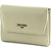 PICARD Leer portemonnee Bingo Flap Wallet Cream crème