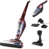 Primo Pr508sv 2-in-1 Snoerloze Stofzuiger – Steelstofzuiger & Kruimeldief – 18v – Bordeaux