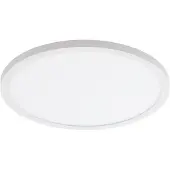 Arcchio LED-plafondlamp Brenda, dimbaar, wit / opaal, Woon-/ Eetkamer, Modern, LED plafondlamp