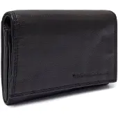The Chesterfield Brand Leren Portemonnee Avola Wallet Black Zwart