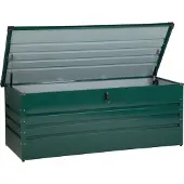 Beliani CEBROSA L - Kussenbox - Groen - Staal