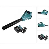 Makita DUB 362 RF accubladblazer 2x18V + 2x accu 3.0Ah + lader