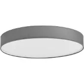LINDBY Plafondlamp , Saira, Grijs, Woonkamer, Stof, Modern