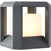 LUCANDE Buitenverlichting , Serenella, Zwart, Terras, Metaal, Modern